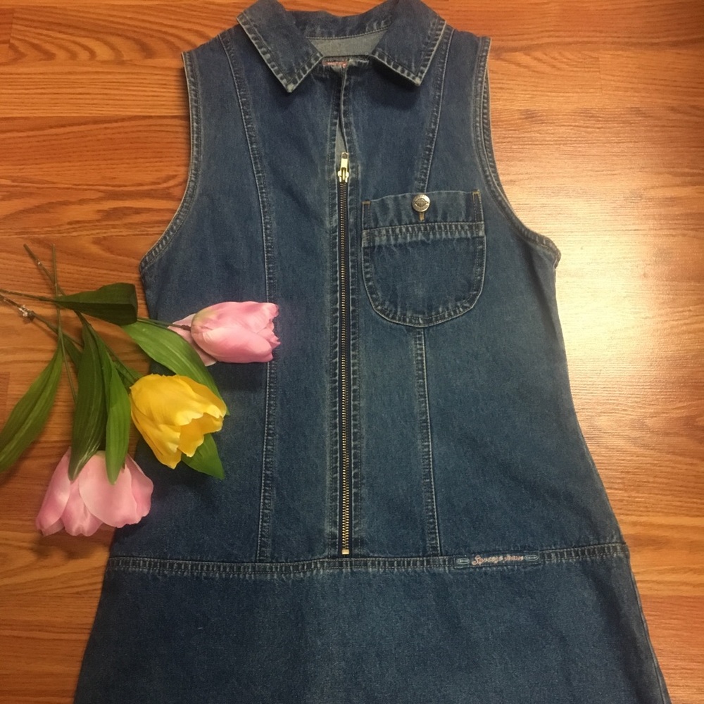 Denim Sleeveless Dress